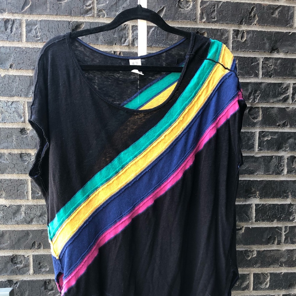 Rainbow Free People T-Shirt